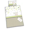 Image de Herding BABY BEST Parure de Lit Réversible pour Enfants, Mouton Lara, Housse de Couette 100 x 135 cm, Taie d'Oreiller 40 x 60 cm, Coton/Renforcé