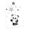 Image de Herding BABY BEST Parure de Lit pour Enfants, Réversible Panda Jana, Housse de Couette 100 x 135 cm, Taie d'Oreiller 40 x 60 cm, Coton/Renforcé