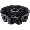 Image de ORIGINAL KAISER Inspiration Moule à kouglof 26 cm pour 8 petites tartes et tartelettes avec cavité de remplissage, en fonte d'aluminium, anti-adhésif, noir