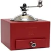 Image de PEUGEOT - Moulin à Poivre Roellinger 13 cm - Inspiré Du Moulin À Manivelle Traditionnel Avec Tiroir - Réglage Classique - En Bois Labellisé PEFC - Fabrication Française - Coloris Rouge Piment