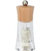 Image de PEUGEOT - Moulin à Sel Humide Oléron 14 cm - Réglage Classique - Mécanisme Spécial Sel Humide en Céramique - En Bois Labellisé PEFC et acryl - Fabrication Française - Coloris Naturel Et Transparent