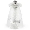 Image de PEUGEOT - Moulin à Sel Lalique Manuel 10 cm - Réglage Classique - Cristal - Fabrication Française - Coloris Transparent