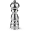 Image de PEUGEOT - Moulin à Sel Paris Chef u'Select 18 cm + Sel Gemme Inclus - En Inox - 6 Réglages de Moutures Prédéfinies - Fabrication Française - Coloris Inox