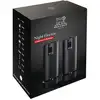 Image de Coffret duo de moulins à poivre et à sel électriques Line noir mat 15 cm Peugeot