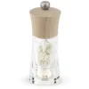 Image de PEUGEOT - Moulin à Sel Humide Oléron 14 cm - Réglage Classique - Mécanisme Zirlion Spécial Sel Humide en Zircone - Innovation Sel Glace - En Bois Labellisé PEFC et Acryl - Coloris Naturel