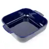Image de Plat à four céramique Appolia carré bleu 28 cm Peugeot