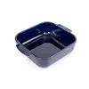 Image de Plat à four céramique Appolia carré bleu 21 cm Peugeot