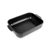 Image de Plat à four céramique Appolia rectangulaire noir mat 32 cm Peugeot