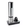 Image de Tire-bouchon électrique rechargeable Elis Touch inox lithium ion Peugeot