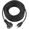 Image de Brennenstuhl 1169900 BREMAXX Cordon prolongateur IP44, Noir, 25 m