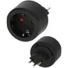 Image de Brennenstuhl 1508642 Adaptateur électrique de voyage : 10,0 A, 250 V (Noir)