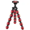 Image de Cullmann Germany Mini trépied Flexible Mobile Cullmann Alpha 350 avec Support pour Smartphone, Rouge, Charge Max. 1 kg, 204 g de lumière 50034