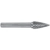 Image de RUKO 116049 - Fresas metal duro forma G - SPG Arco en punta (3 x 38 mm)