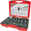 Image de RUKO 245059 Set de tarauds pour machine 13 pièces 1/8, 3/8, 1/2, 3/4, 1 coupe à droite DIN 5157 HSS 1 set