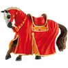 Image de Bullyland 80768 Figurine Monde Le Chevalier Cheval de Tournoi, Rouge