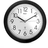 Image de Mebus 52450 Horloge Radio-pilotée, Noir