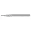 Image de PFERD TOOLS 22422736 Fraise sur tige HSS cône pointu Longueur 60 mm Dimension produit, Ø 6 mm Longueur de travail 18 mm Diamètre de tige 6 mm 1 pièce