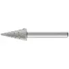 Image de PFERD TOOLS 22423536 Fraise sur tige HSS cône pointu Longueur 65 mm Dimension produit, Ø 12 mm Longueur de travail 25 mm Diamètre de tige 6 mm 1 pièce