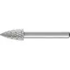 Image de PFERD TOOLS 22441336 Fraise sur tige HSS ogive Longueur 60 mm Dimension produit, Ø 10 mm Longueur de travail 20 mm Diamètre de tige 6 mm 1 pièce