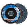 Image de PFERD Lot de 10 disques à lamelles Polifan Power - 125 mm - Z40 - X-Lock (22,23 mm) - SG STEELOX - 67784126 - Pour une efficacité maximale grâce à une coupe agressive.