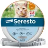 Image de Seresto Collier Chats   Protection anti puces et anti tiques en continu   Collier Seresto pour chat avec protection longue durée de 7 à 8 mois   Gris