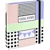 Image de Hama Album photo à pochettes "Cool Story" (format album de 11,7 cm x 12,7 cm, pour 28 instantanés, photos jusqu'à 8,9 cm x 10,8 cm, 28 pages, élégant, insertion latérale) Multicolore