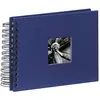 Image de Hama Album Photo Fine Art (Format 24 x 17 cm, 50 Pages Noires, à Spirale) Bleu