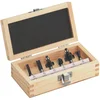 Image de Metabo 631040000 Coffret de fraises Coffret en bois 6 pièces (Import Allemagne)