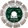 Image de Disque à tronçonner diamanté Metabo 624307000 Diamètre 125 mm Ø intérieur 22.23 mm 1 pc(s)