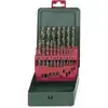 Image de Jeu de forets pour le métal Metabo 627157000 HSS 19 pièces 1 mm, 1.5 mm, 2 mm, 2.5 mm, 3 mm, 3.5 mm, 4 mm, 4.5 mm, 5 mm, 5.5 mm, 6 mm, 6.5 mm, 7 mm, 7.5 mm, 8