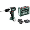 Image de metabo 602102500 BS 18 LT Perceuse visseuse + 2 batteries 18V 4Ah Li-ion + coffret Metabox