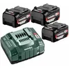 Image de Metabo 685048000 Set De Base Li-Ion 18V (3x Batterie 5.2Ah) + Chargeur