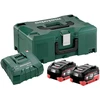 Image de Metabo 685131000 Set De Démarrage 18V LiHD (2x Batterie 8,0Ah) + Chargeur