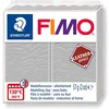 Image de STAEDTLER - Fimo® leather effect - Pain pâte à modeler - 57 Grammes - Effet cuir gris colombe - 8010-809