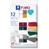 Image de STAEDTLER - Fimo® effect - Set 12 pains pâte à modeler - 25 Grammes - Couleurs assorties - 8013 C12-1