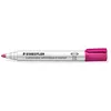 Image de STAEDTLER LUMOCOLOR 351 ROTULADOR PARA PIZARRA - PUNTA REDONDA - TRAZO 2MM - CAPUCHON CON CLIP - COLOR ROSA
