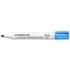 Image de STAEDTLER LUMOCOLOR 351 ROTULADOR PARA PIZARRA - PUNTA REDONDA - TRAZO 2MM - CAPUCHON CON CLIP - COLOR AZUL CLARO