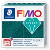 Image de Staedtler FIMO STAEDTLER Effect-Pain pâte à Modeler 57 g Effet Galaxie Vert, 8010-562 St, Galaxy Green, Standard