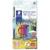 Image de Staedtler Crayon De Couleur Aquarellable Hexagonal Noris Aquarell Assorti 12 Unités