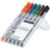 Image de Feutres STAEDTLER Lumocolor non-permanents avec étui /315 WP6 contenu 6 pcs