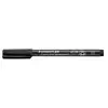 Image de Staedtler Lumocolor permanent M DRY SAFE 317-9 Marqueur permanent noir résiste à leau: oui