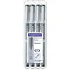 Image de Staedtler 308 WP4 308 WP4 Stylo feutre fin noir 0.1 mm, 0.3 mm, 0.5 mm, 0.7 mm 4 pc(s)