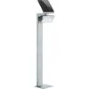 Image de Lampadaire dextérieur solaire avec détecteur de mouvements Steinel Xsolar GL-S 1.2 W argent 1178 mm
