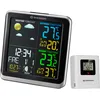 Image de BRESSER Station Météo ClimaTemp avec Ecran LCD Argent et Noir