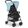 Image de hauck Poussette Compacte Citadine Sport - Ultra Légère Seulement 5,9 kg, Pliable et Inclinable, Jusqu'à 15 kg, Capote Pare-Soleil, Grand Panier 3 kg, Bleu