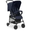 Image de hauck Poussette Compacte Citadine Sport - Ultra Légère Seulement 5,9 kg, Pliable et Inclinable, Jusqu'à 15 kg, Capote Pare-Soleil, Grand Panier 3 kg, Bleu Foncé