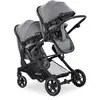Image de Poussette double Atlantic Twin Grey