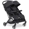 Image de hauck Poussette Double Swift X Duo   pour Jumeaux ou Enfants d’Âges Rapprochés dès Naissance jusqu’à 3 Ans (15 kg chacun)   Panier XL, Pliable d’une Seule Main, Dossiers Inclinables, Noir