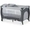 Image de hauck Lit Parapluie Sleep N Play Center 120x60 cm, Inclus Plan a Langer, Niveau pour Nouveau-né, Roues, Sac de Transport, Pliable, Jusqu'à 15 kg, Stone Gris