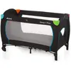 Image de hauck Lit Parapluie Sleep N Play Go Plus 120 x 60 cm - Pour Nouveau-Né Jusqu'à 15 kg - Avec Roulettes et Accès Latéral, Sac de Transport - Multicolor Black